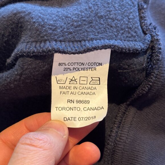 Kingsman Todd Snyder Champion Striped Cotton-Blend Zip-Up Sweatshirt Size Small - Picture 5 of 9